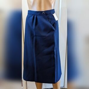 New Cape cod sportswear made in USA navy blue women's skirt size 16, TC